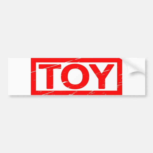 Autocollant De Voiture Timbre de jouets (Devant)