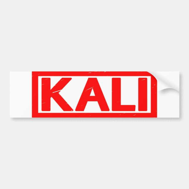 Autocollant De Voiture Timbre de Kali (Devant)