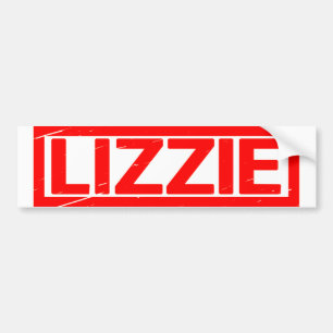 Autocollant De Voiture Timbre de Lizzie