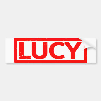 Autocollant De Voiture Timbre de Lucy