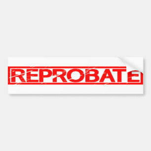 Autocollant De Voiture Timbre de réprobation