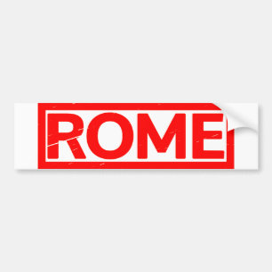 Autocollant De Voiture Timbre de Rome