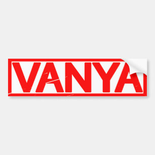 Autocollant De Voiture Timbre de Vanya
