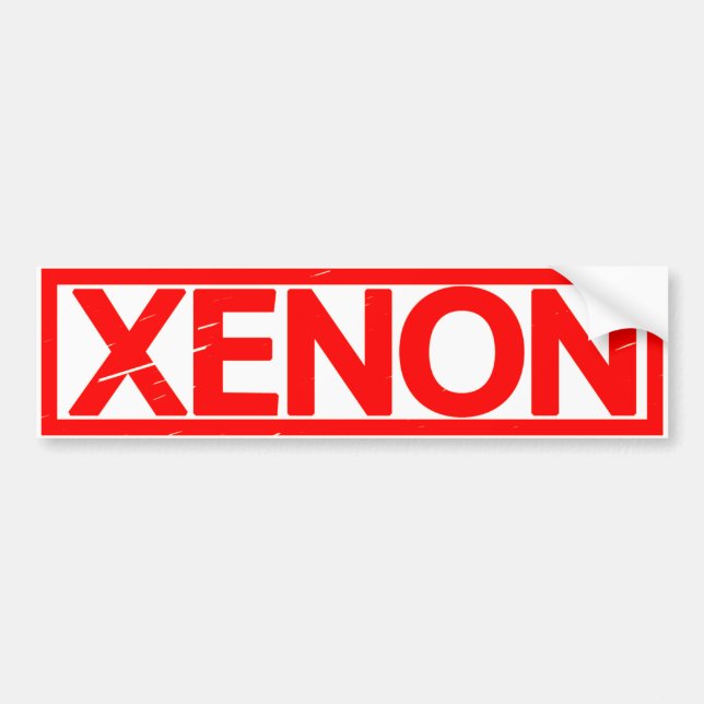 Autocollant De Voiture Timbre de xénon (Devant)