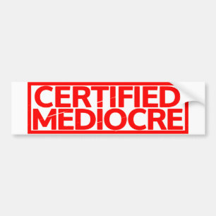 Autocollant De Voiture Timbre médiocre certifié
