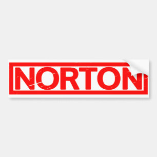 Autocollant De Voiture Timbre Norton