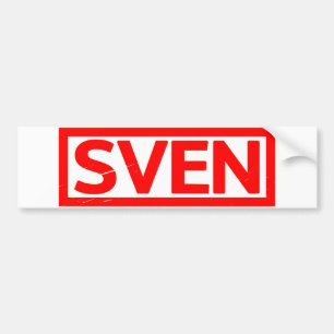 Autocollant De Voiture Timbre Sven