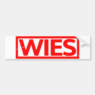 Autocollant De Voiture Timbre Wies