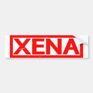 Autocollant De Voiture Timbre Xena