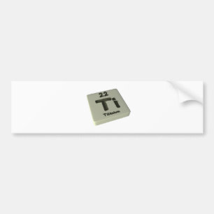 Autocollant De Voiture Titane de Ti