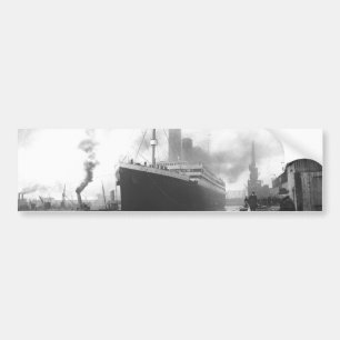 Autocollant De Voiture Titanic aux quais de Southampton