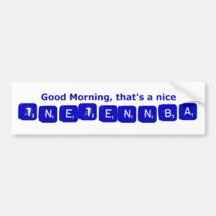 Autocollant De Voiture TNETENNBA - Bonjour
