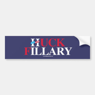 Autocollant De Voiture Toile à grain d'orge Fillary - Anti-Hillary -