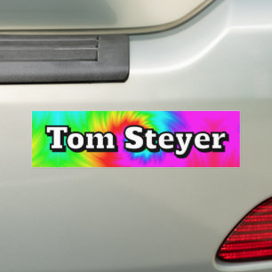 Autocollant De Voiture Tom Steyer ( vous pouvez changer les mots )