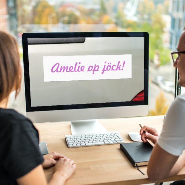 Autocollant De Voiture "Ton enfant", op jöck ! (Créateur téléchargé)