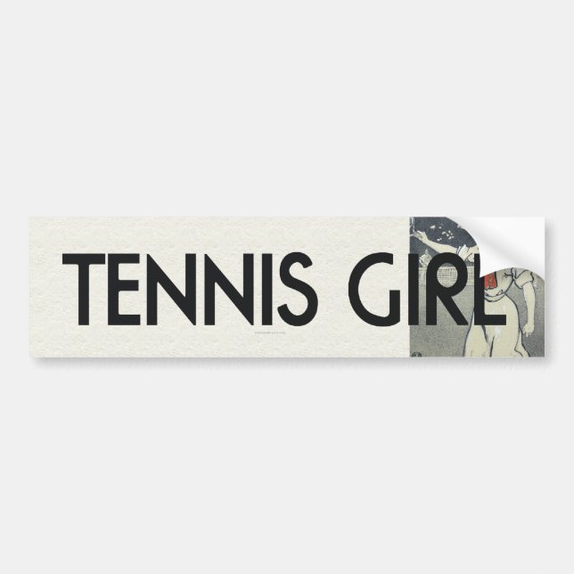 Autocollant De Voiture TOP Tennis (Devant)