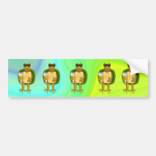Autocollant De Voiture Tortue soif