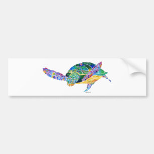 Autocollant De Voiture Tortues de mer de l'océan