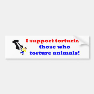 Autocollant De Voiture Torturez ceux qui torturent