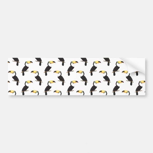 Autocollant De Voiture Toucans (Devant)