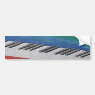 Autocollant De Voiture Touches de piano