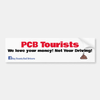 Autocollant De Voiture Touristes PCB