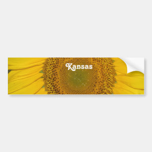 Autocollant De Voiture Tournesol au Kansas