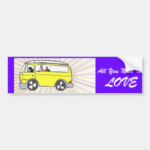Autocollant De Voiture Tout que vous avez besoin est AMOUR