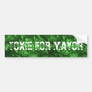 AUTOCOLLANT DE VOITURE TOXIE POUR LE MAIRE