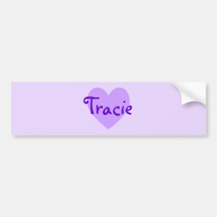 Autocollant De Voiture Tracie en violet