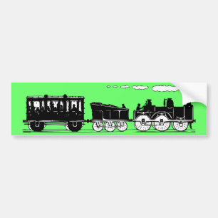 Autocollant De Voiture Train du 19ème siècle