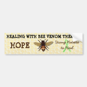 Autocollant De Voiture Traitement avec Bee Venom Thérapie Sticker de pare