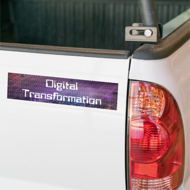 Autocollant De Voiture Transformation numérique pour les entreprises (Sur camion)
