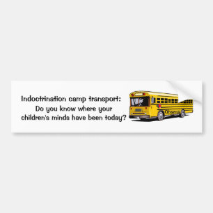 Autocollant De Voiture Transport de camp d'endoctrinement