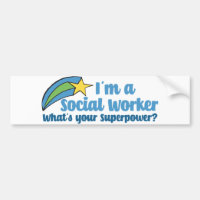 Travailleur social Superhero