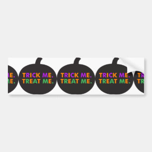 Autocollant De Voiture Trick Me Traite, Couleurs Multiples