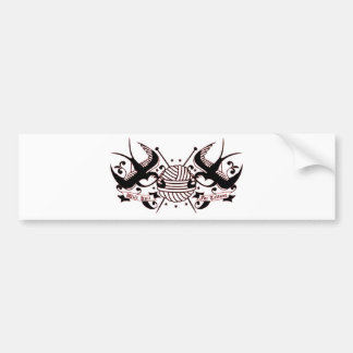 Autocollant De Voiture Tricotera pour l'adhésif pour pare-chocs de