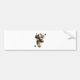 Autocollant De Voiture Trio Boxer