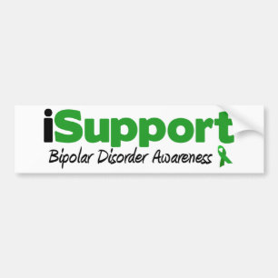 Autocollant De Voiture trouble bipolaire d'iSupport