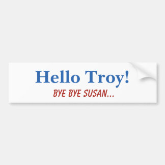 Autocollant De Voiture Troy Jackson pour le Sénat américain