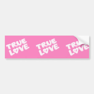 Autocollant De Voiture true-217811 rose vrai coeur d'amour symbole icône