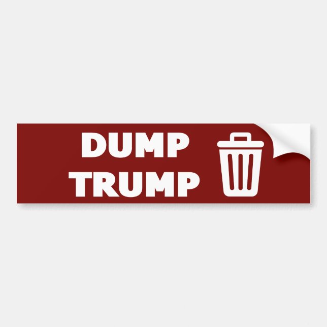 Autocollant De Voiture Trump (Devant)