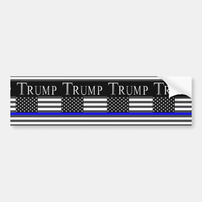 AUTOCOLLANT DE VOITURE TRUMP (Devant)