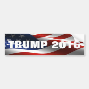 AUTOCOLLANT DE VOITURE TRUMP 2016