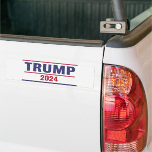 Autocollant De Voiture Trump 2024