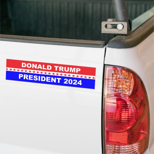 Autocollant De Voiture Trump 2024 (Sur camion)