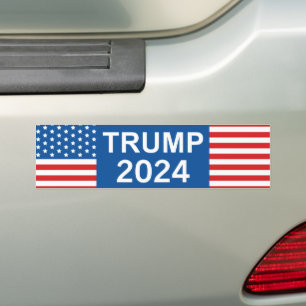 Autocollant De Voiture Trump 2024