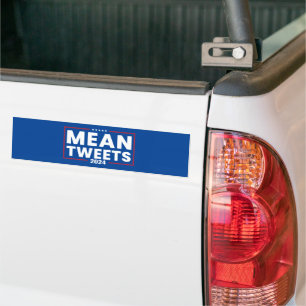Autocollant De Voiture Trump 2024 Tweet Moyenne des élections