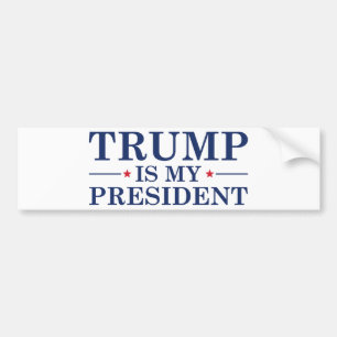 Autocollant De Voiture Trump est mon président