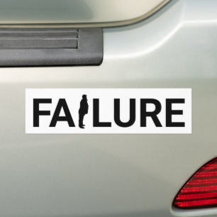 Autocollant De Voiture Trump est un échec